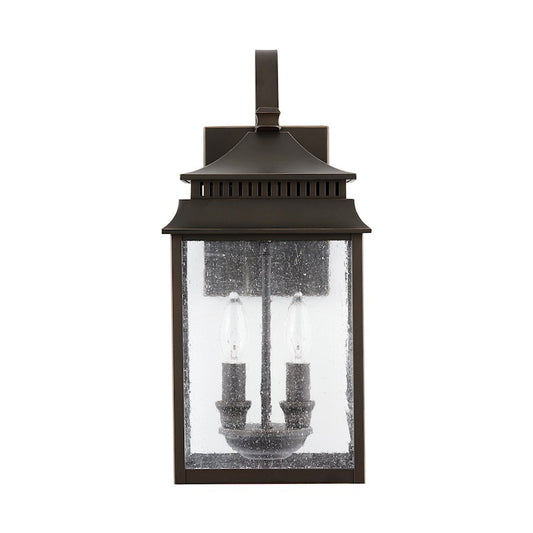 OPEN BOX: Capital 2Lt Sutter Creek Outdoor Wall, Bronze/Antique - 936921OZ