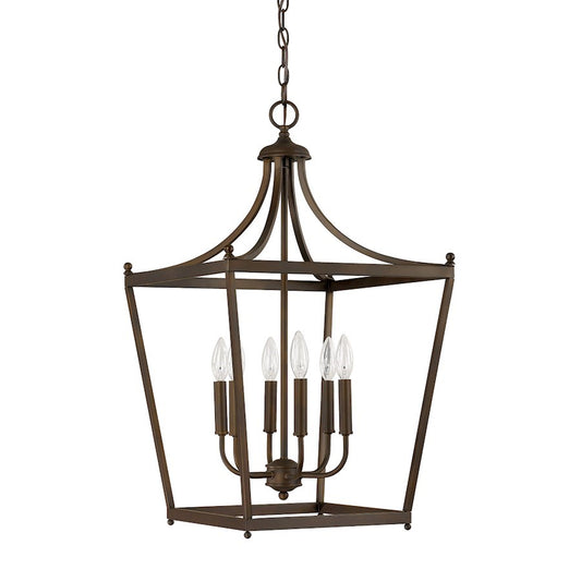 OPEN BOX ITEM: Capital Lighting The Stanton Collection 6 Light Foyer, Bronze