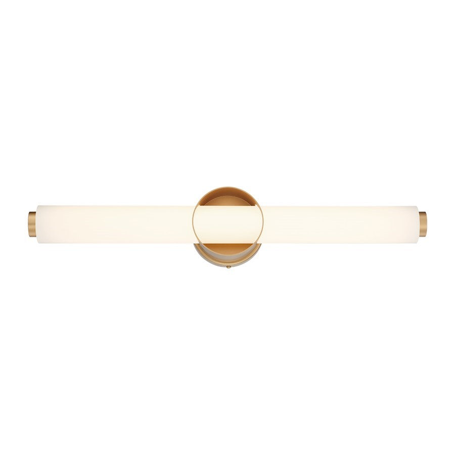 OPEN BOX:Eurofase Santoro Large LED Bathbar, Gold - 39317-018