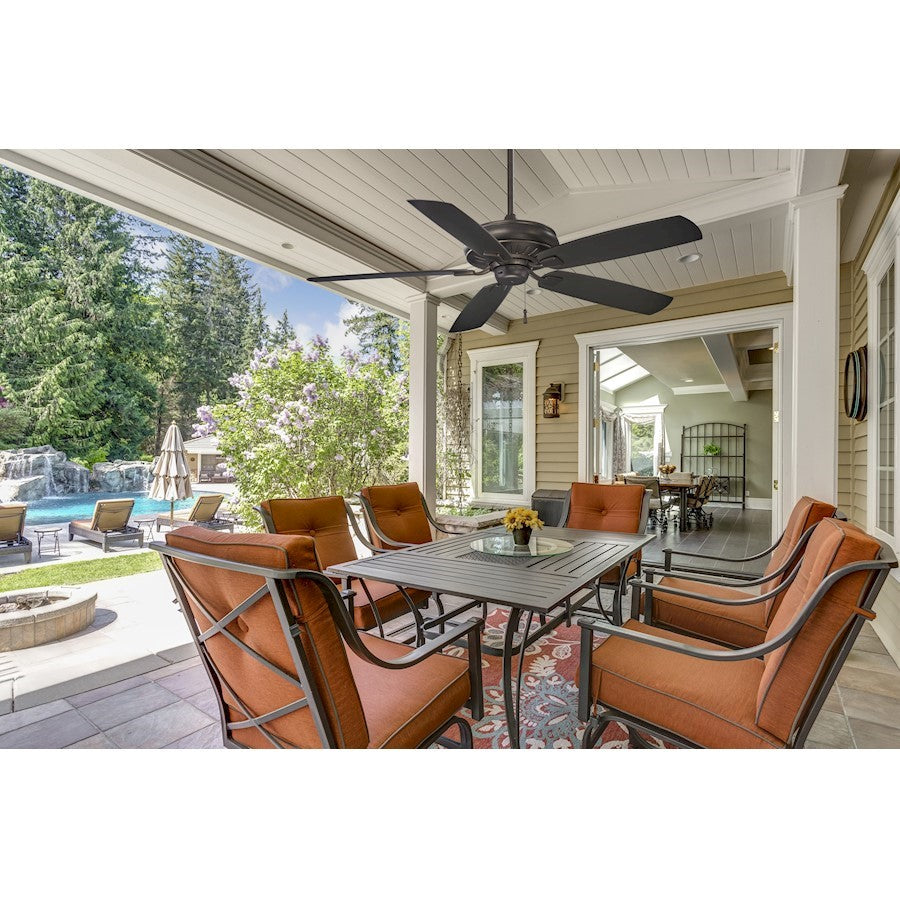 OPEN BOX ITEM: Minka Aire Sunseeker 60" Ceiling Fan, Smoked Iron