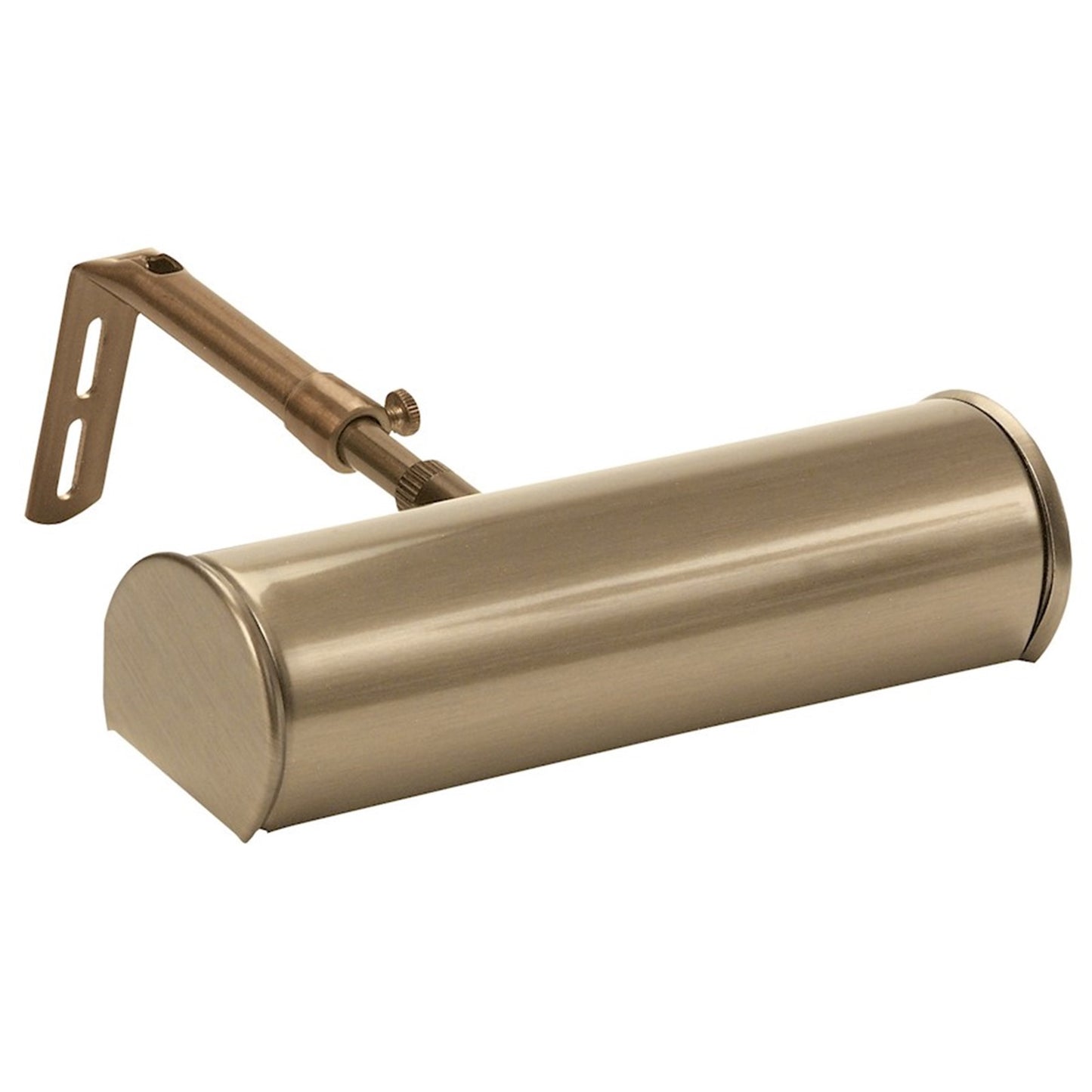 OPEN BOX: House of Troy Advent 7in Battery LED Picture Light | Antique Brass Metal | Art & Gallery Accent | 4in H, 35 Lumens | Model HTABLED7-71