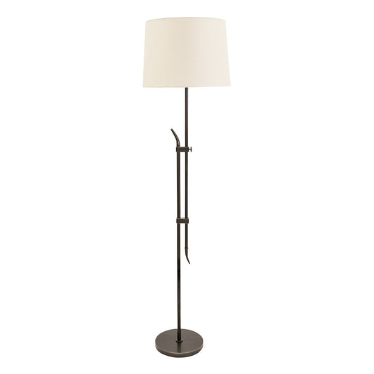 OPEN BOX: House of Troy 61" Windsor Floor Lamp, Oil Rubbed Bronze