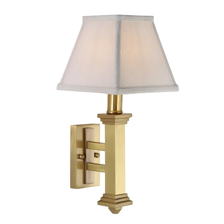 OPEN BOX: House of Troy Wall Sconce, Satin Brass - WL609-SB