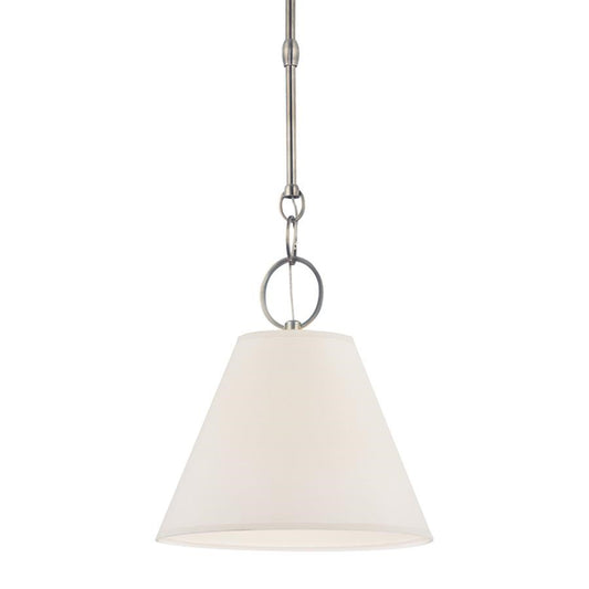 OPEN BOX ITEM: Hudson Valley Altamont 1 Light Pendant, Nickel - HV5612-HN