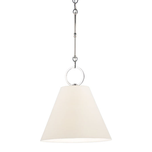 OPEN BOX ITEM: Hudson Valley Altamont 1 Light Pendant, Nickel - HV5612-PN