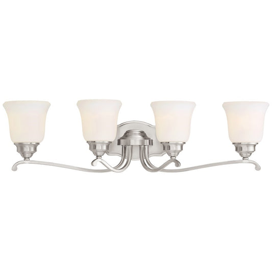 OPEN BOX ITEM: 4 Light Bathroom Vanity Light