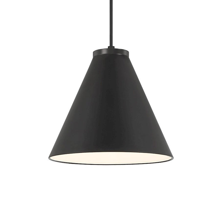 OPEN BOX:Minka Lavery Vantage 1 Light 10" Pendant, Coal - 6201-66A