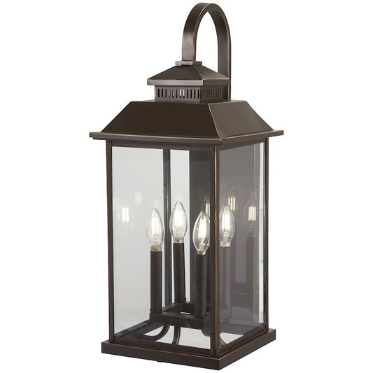 OPEN BOX ITEM: 4 Light 25" Outdoor Wall Sconce
