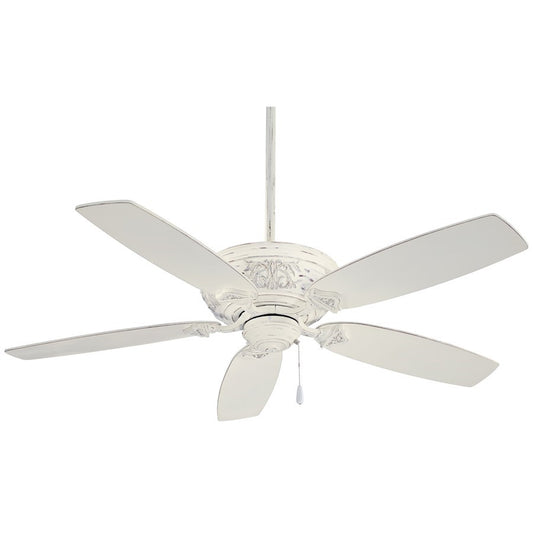 OPEN BOX ITEM: Minka Aire Classica Ceiling Fan, Provencal Blanc