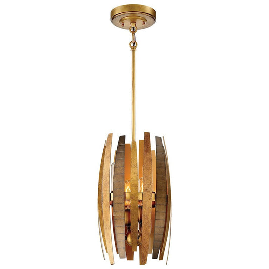 OPEN BOX ITEM: 4 Light Mini Pendant, Gold