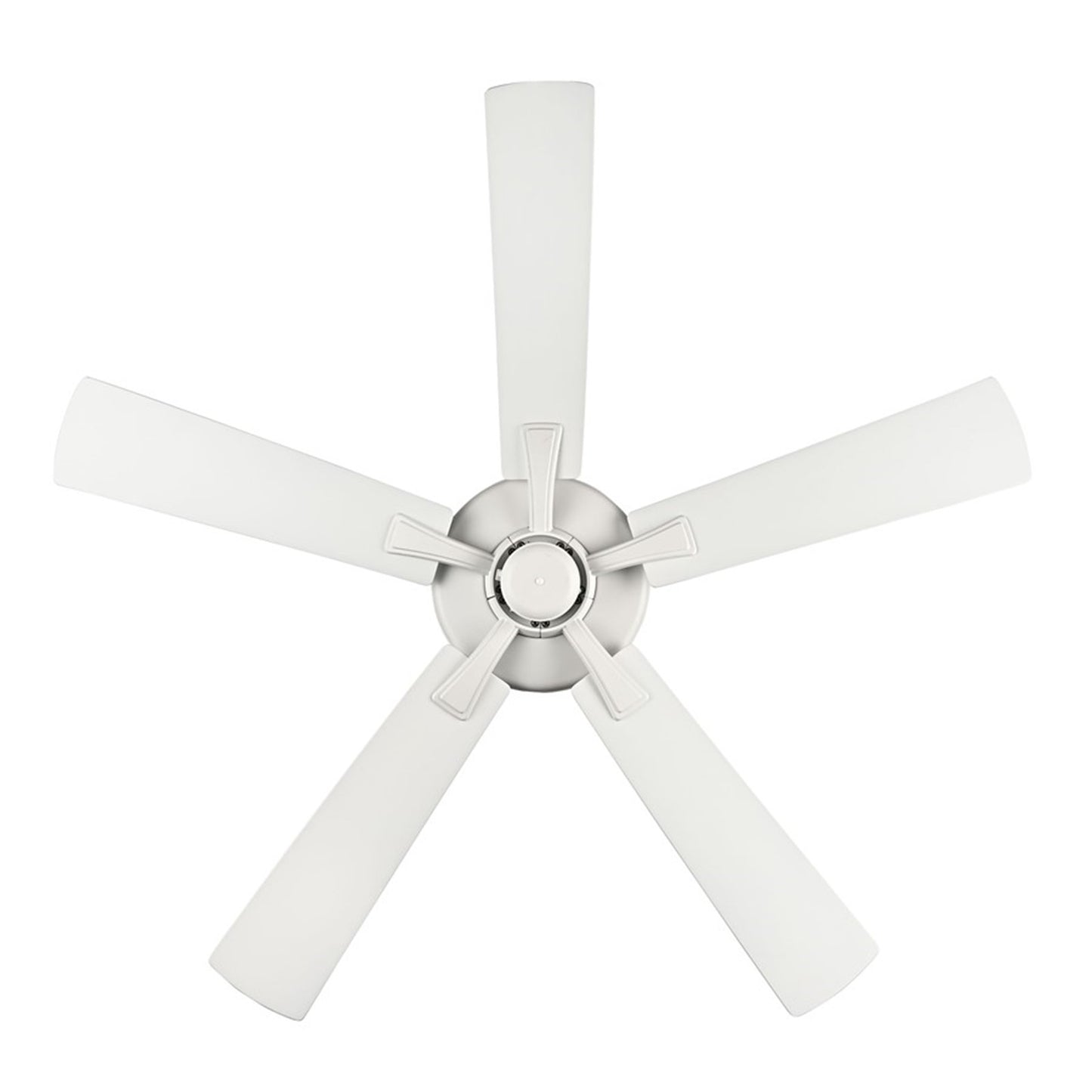 OPEN BOX: RP Lighting Velbreeze 52in 5-Blade Ceiling Fan | Matte White ABS Blades | Covered Patio & Porch | 52 x 52 x 13 in | Model MN1017W-MWW-MWW