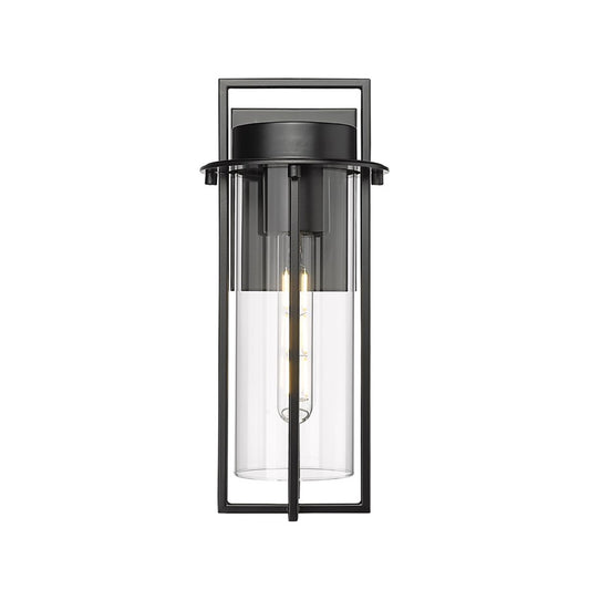 OPEN BOX ITEM: Millennium Russell 1-Light 6" Outdoor Sconce, Black