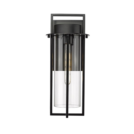 OPEN BOX ITEM: Millennium Russell 1-Light 8" Outdoor Sconce, Black