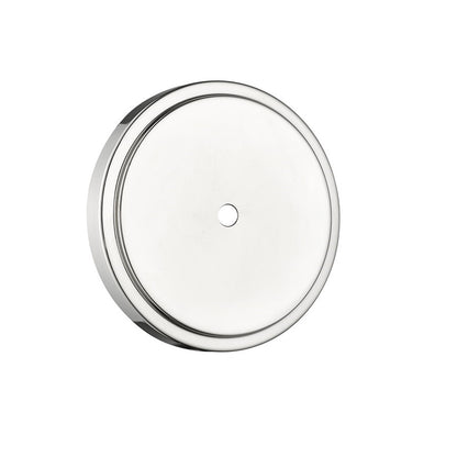 OPEN BOX: Millennium Lighting Adorra 26in 6-Light Chandelier | Traditional Polished Nickel and White | Dining Room & Living Room | Model MN16106-PN