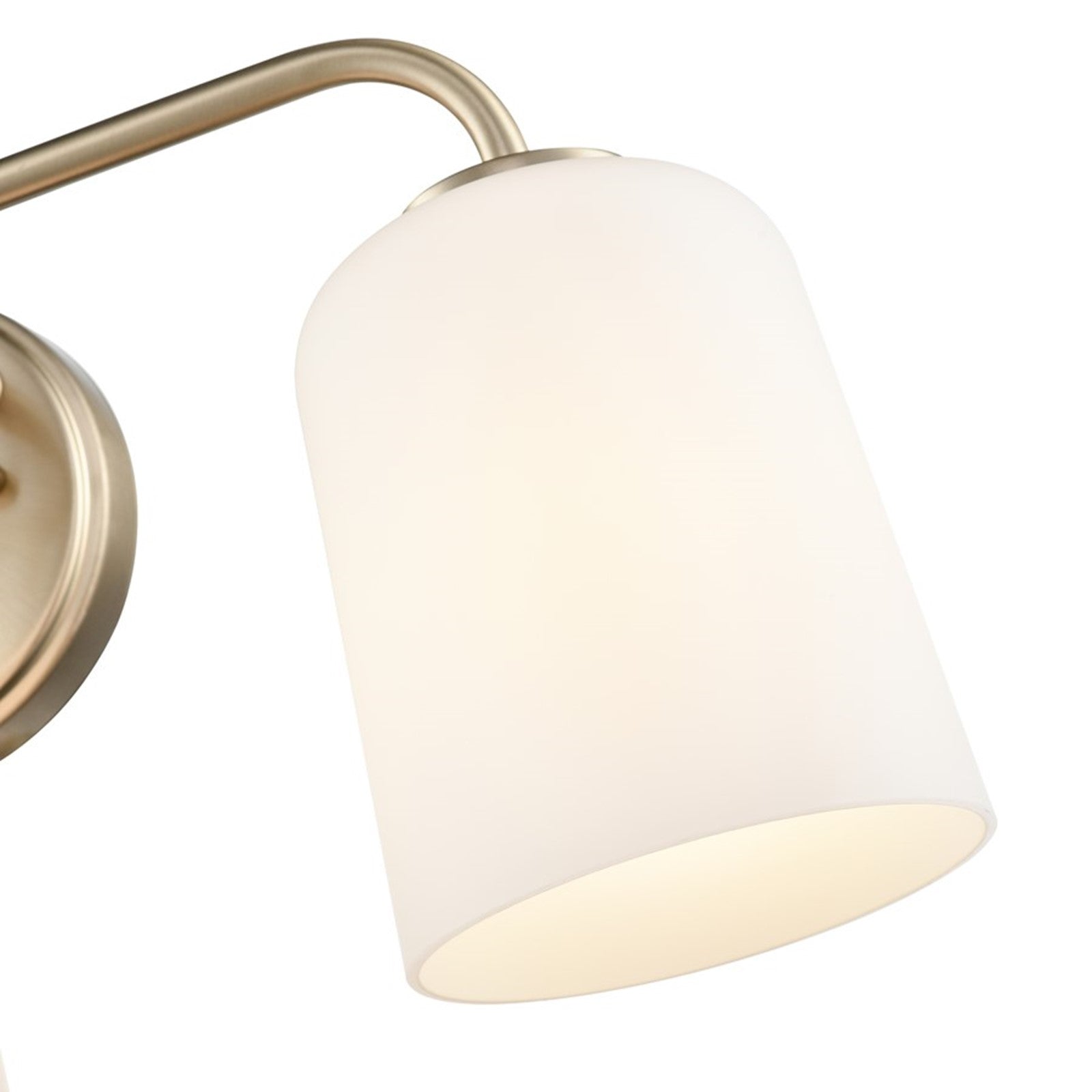 OPEN BOX: Millennium Lighting Laphia 22in 3-Light Vanity Light | Modern Gold and Etched Opal | Bathroom & Kitchen Task Lighting | Model MN214203-MG