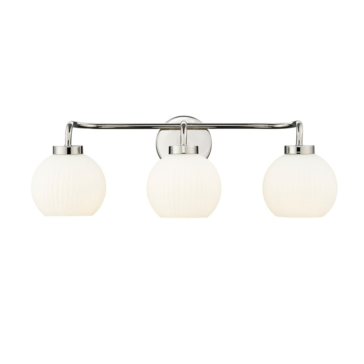 OPEN BOX ITEM: Millennium Oprah 3-Light Vanity, Polished Nickel