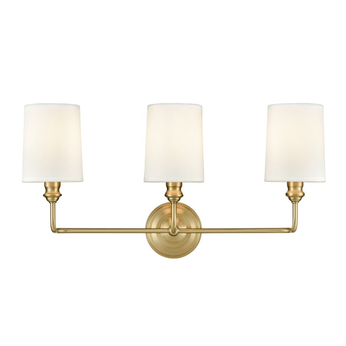 OPEN BOX ITEM: Millennium Leena 3-Light Vanity, Vintage Brass