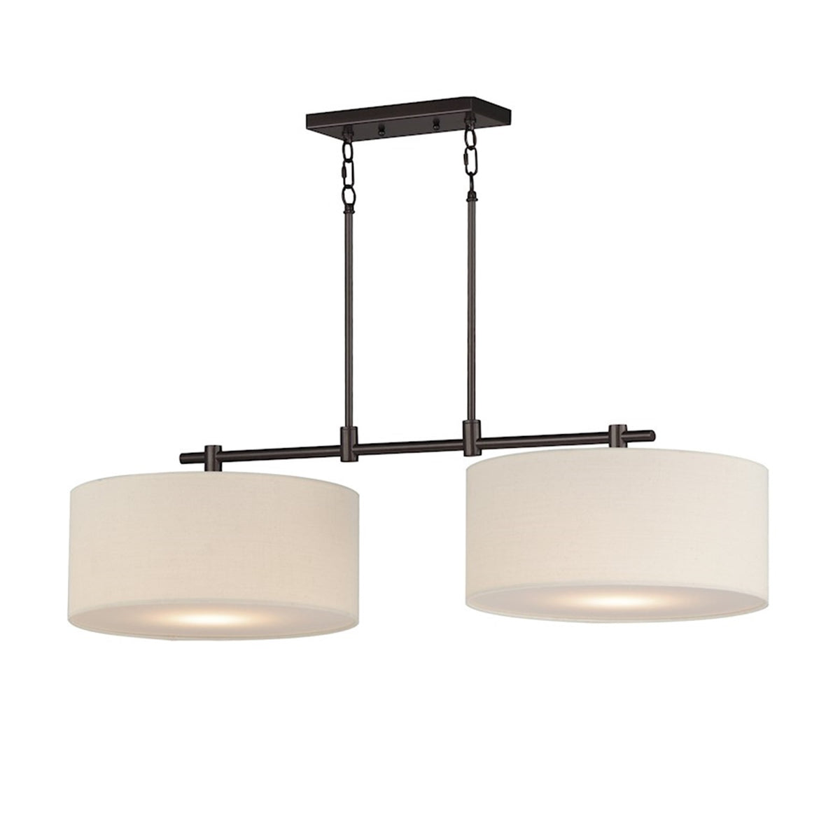 OPEN BOX ITEM: Maxim Bongo 2-Light Pendant, Oil-Rubbed Bronze