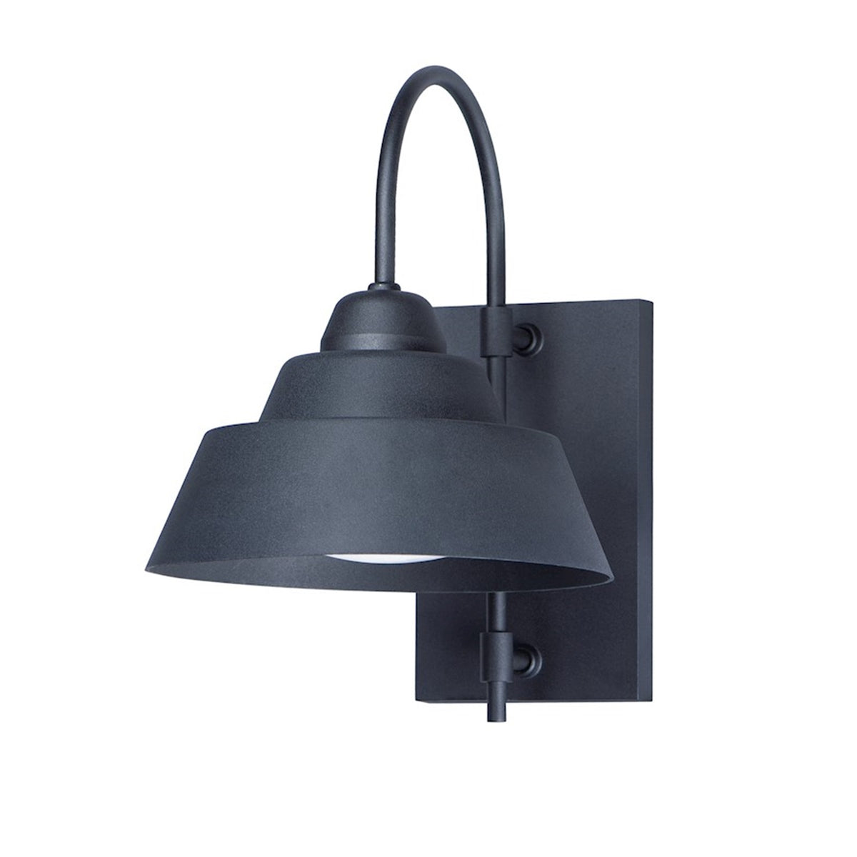 OPEN BOX ITEM: Maxim Shoreline 1-Light Outdoor Sconce, Black
