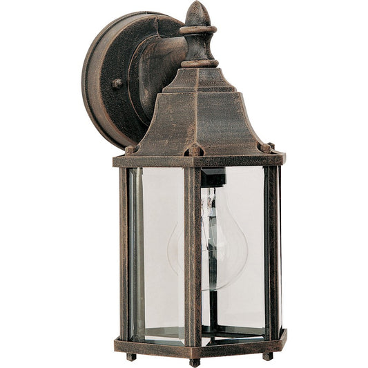 OPEN BOX ITEM: Maxim Builder Cast 1-Light Outdoor Wall Lantern Rust - MX1026RP