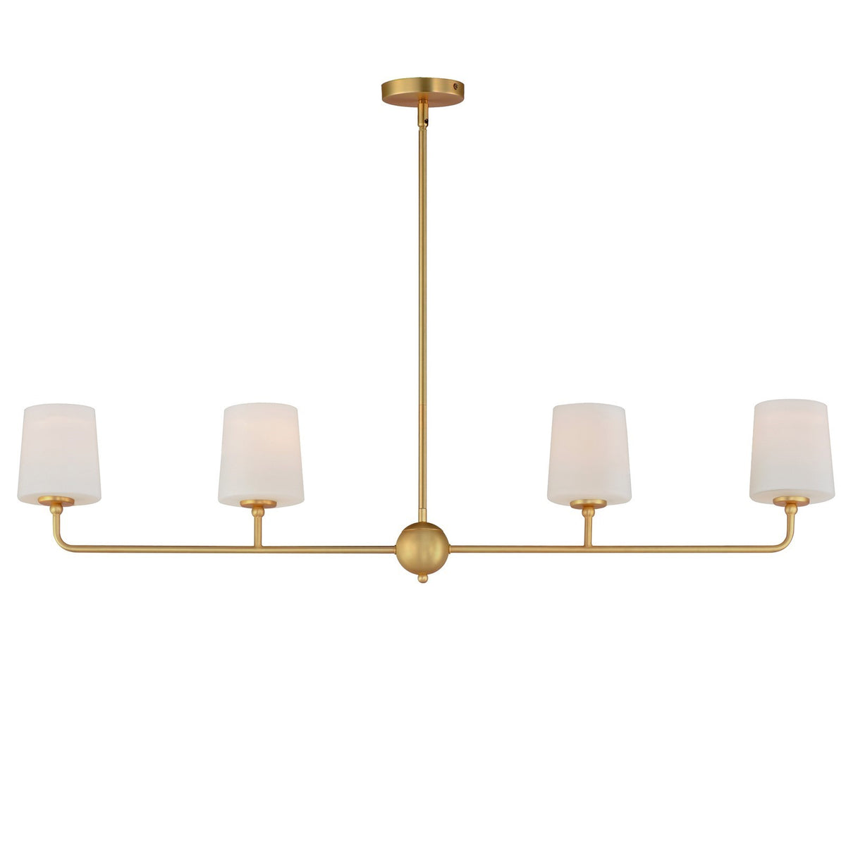 OPEN BOX ITEM: Maxim Bristol 4-Light Linear Pendant, Brass