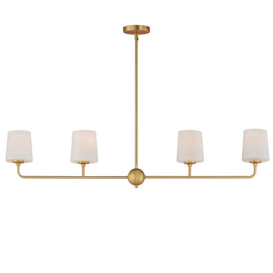 OPEN BOX ITEM: Maxim Bristol 4-Light Linear Pendant, Brass