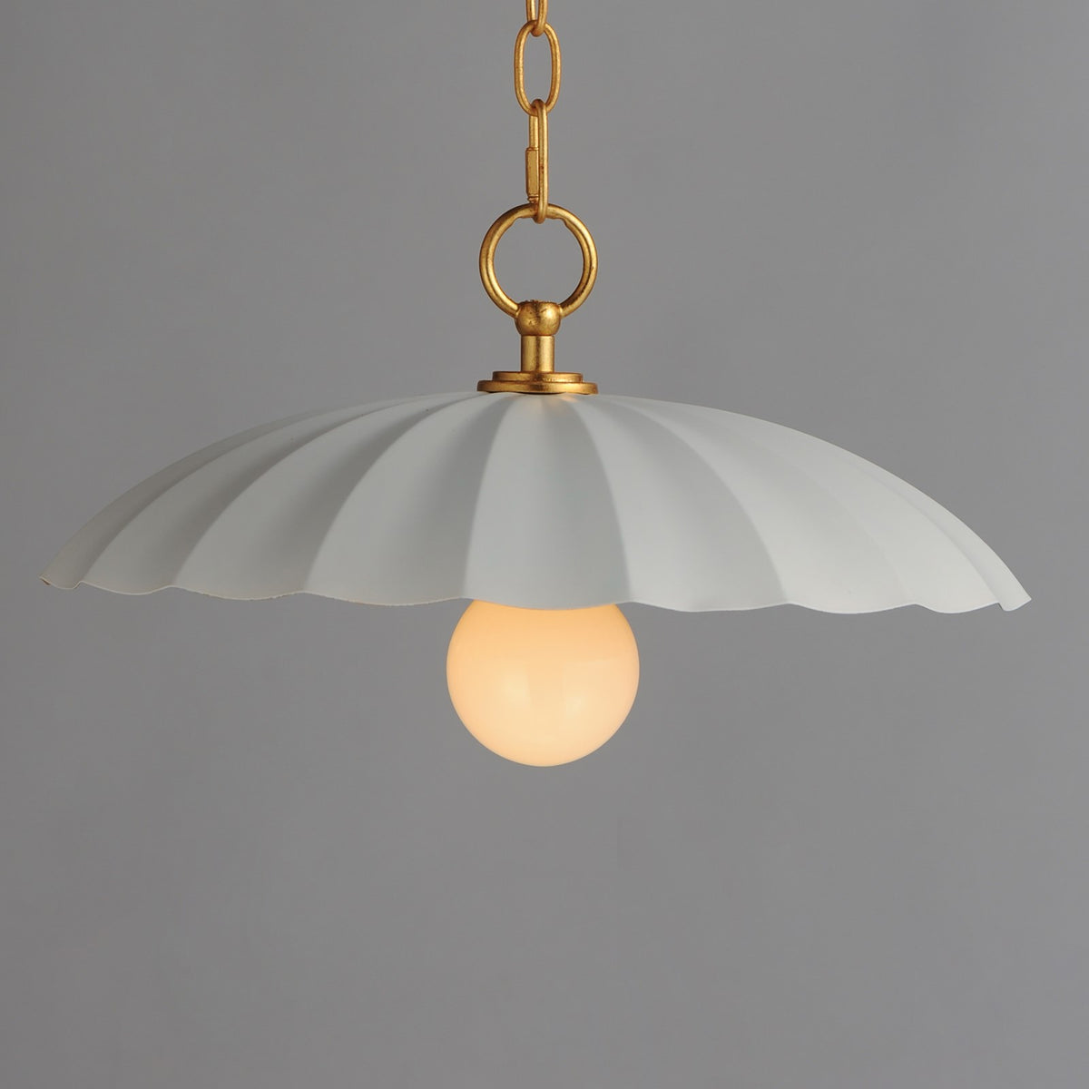 OPEN BOX ITEM: Maxim Primrose 16in 1-Light Pendant, Gold Leaf