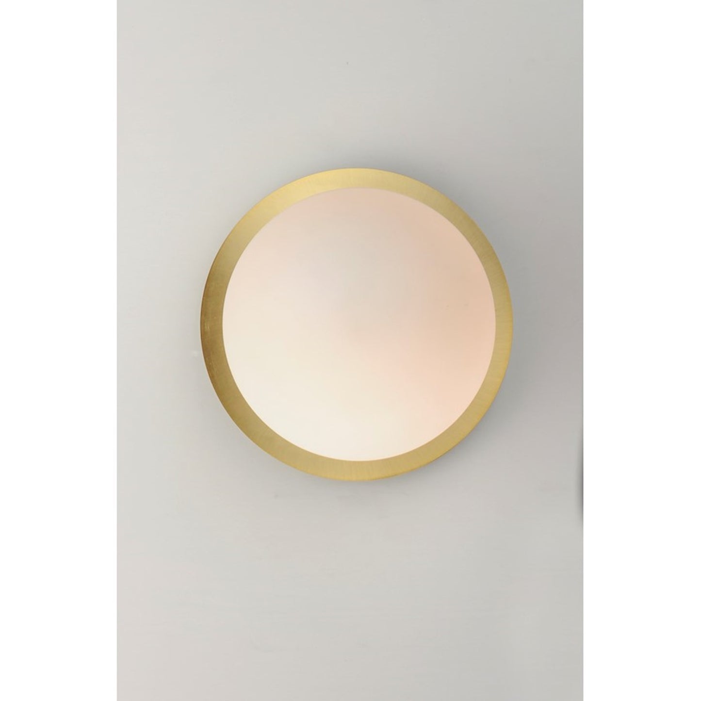 OPEN BOX: Maxim Vesper 7in 1-Light Wall Sconce | Mid-Century Satin Brass and Black with Satin White | Living Room & Bedroom | Model MX26033SWSBRBK