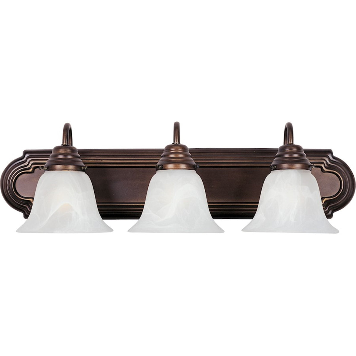 OPEN BOX ITEM: Maxim Essentials 3-Light Vanity, Oil-Rubbed Bronze