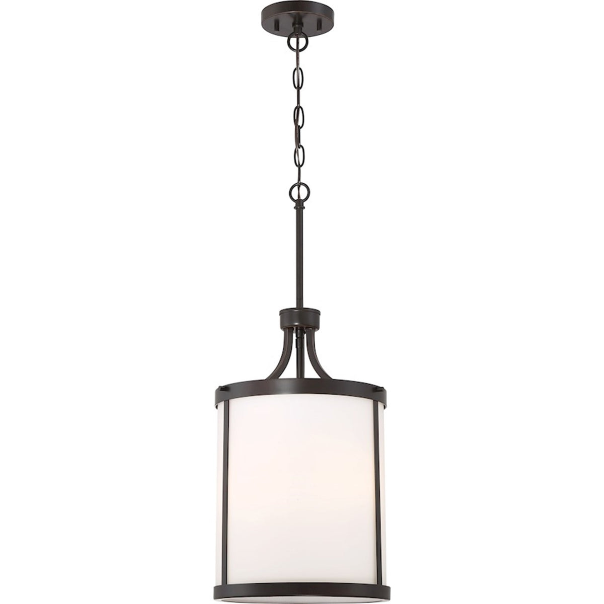 OPEN BOX ITEM: Nuvo Lighting Denver 18in 3-Light Pendant | Traditional Mahogany Bronze Metal | Kitchen Island & Dining Room | 12 x 18 x 19 in | Model NV60-6326