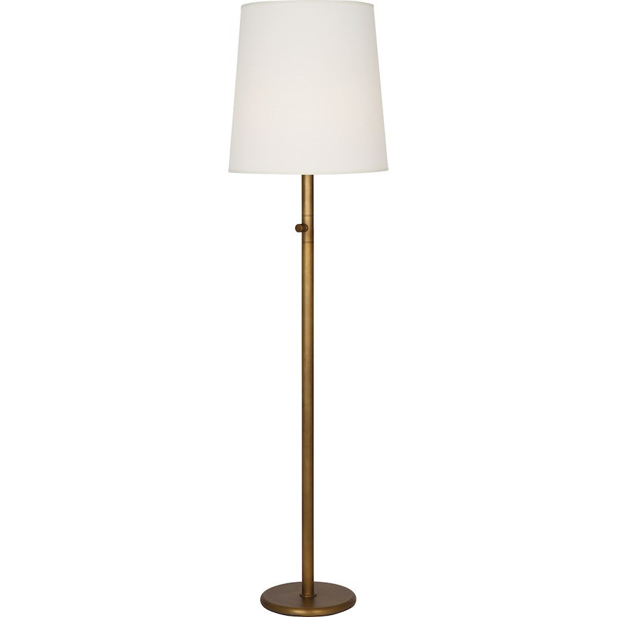 OPEN BOX: Robert Abbey Rico Espinet Buster Chica 1 Lt Floor Lamp, Brass- RO2804W