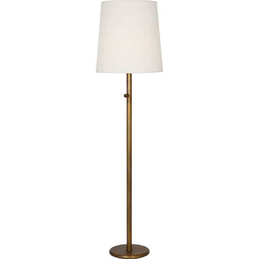 OPEN BOX: Robert Abbey Rico Espinet Buster Chica 1 Lt Floor Lamp, Brass- RO2804W