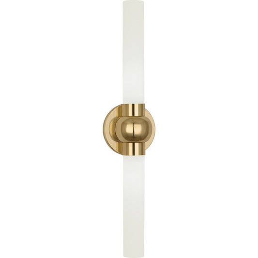 OPEN BOX: Robert Abbey Daphne 2 Light Wall Sconce, Modern Brass - RO6900