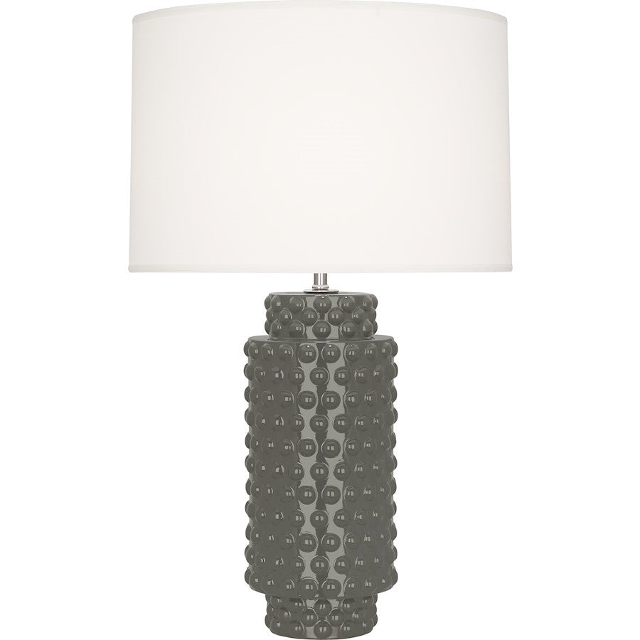 OPEN BOX ITEM: Dolly 1-Lt Table Lamp, Ash Glazed Ceramic