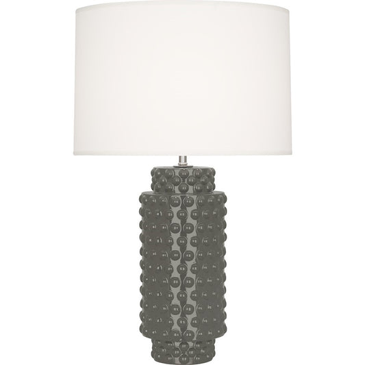 OPEN BOX ITEM: Dolly 1-Lt Table Lamp, Ash Glazed Ceramic