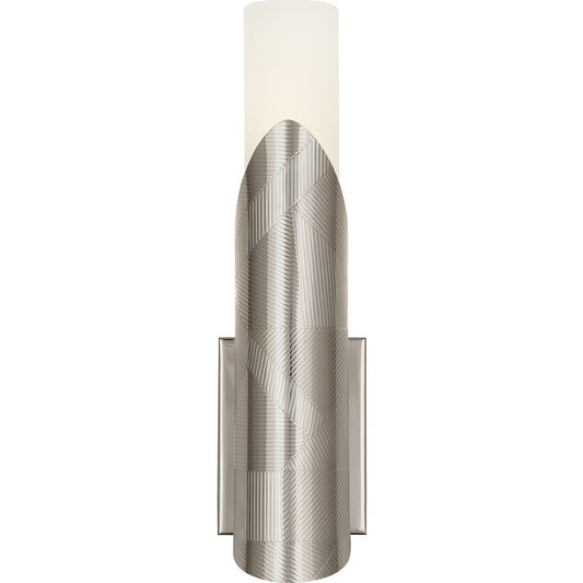 OPEN BOX: Robert Abbey 1 Light 4" Wall Sconce, Polished Nickel