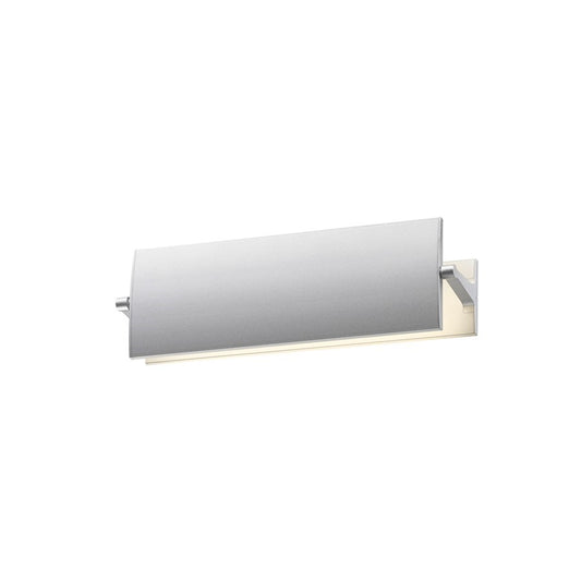 OPEN BOX: Sonneman Aileron 12" LED Sconce, Textured White - 2700-98