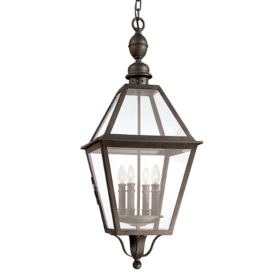 OPEN BOX ITEM: Troy Townsend 4 Light Hanging Lantern, Bronze - TOF9628NB