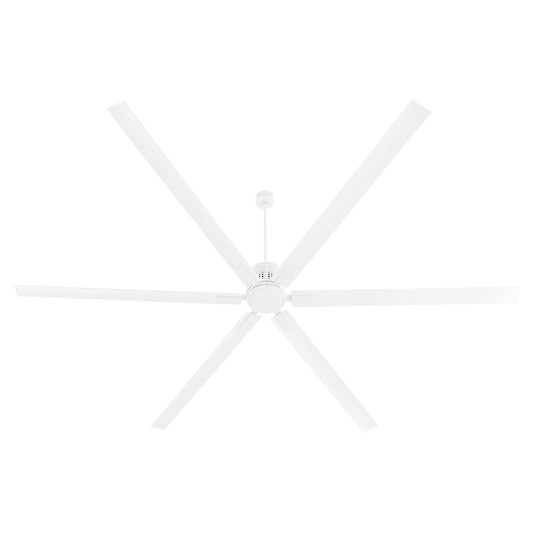 Quorum Zeus 120" Patio Fan, Studio White - 101206-8