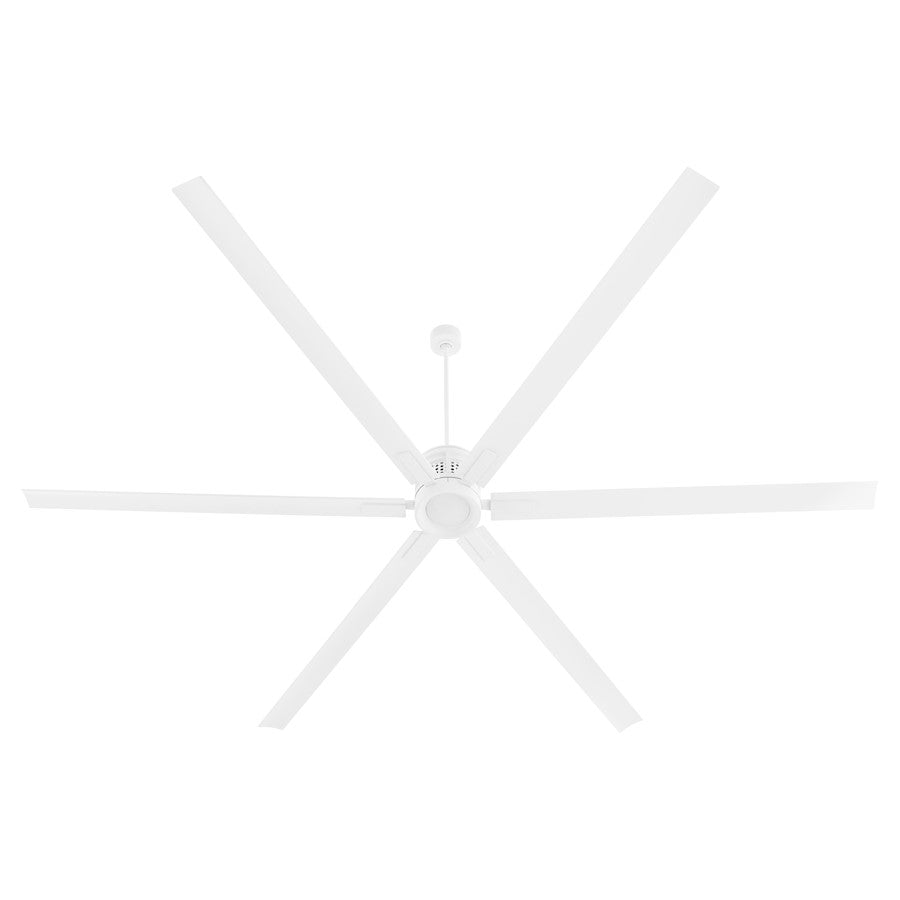 Quorum Zeus 120" Patio Fan, Studio White