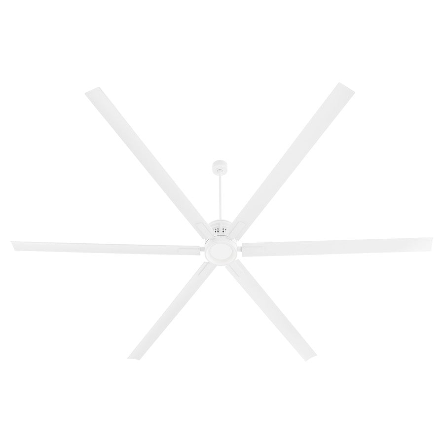 Quorum Zeus 120" Patio Fan, Studio White