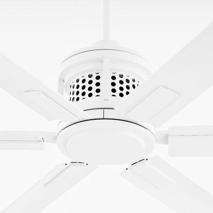 Quorum Zeus 120" Patio Fan, Studio White