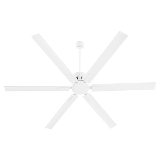 Quorum Zeus 80" Patio Fan, Studio White - 10806-8