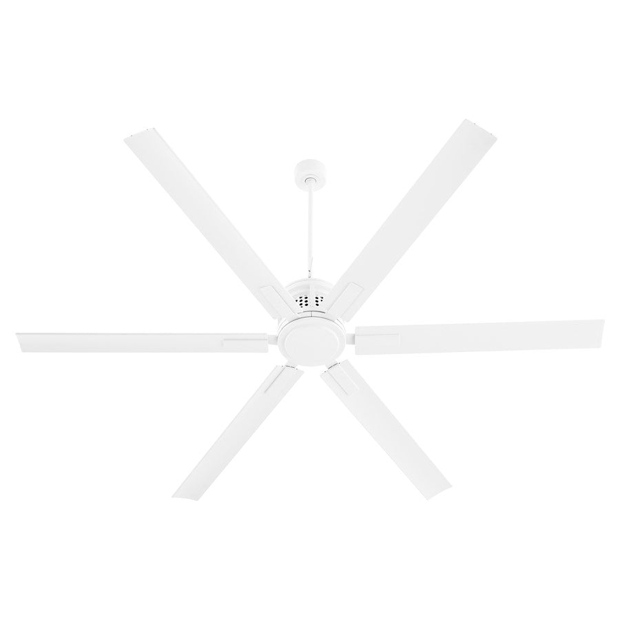 Quorum Zeus 80" Patio Fan, Studio White