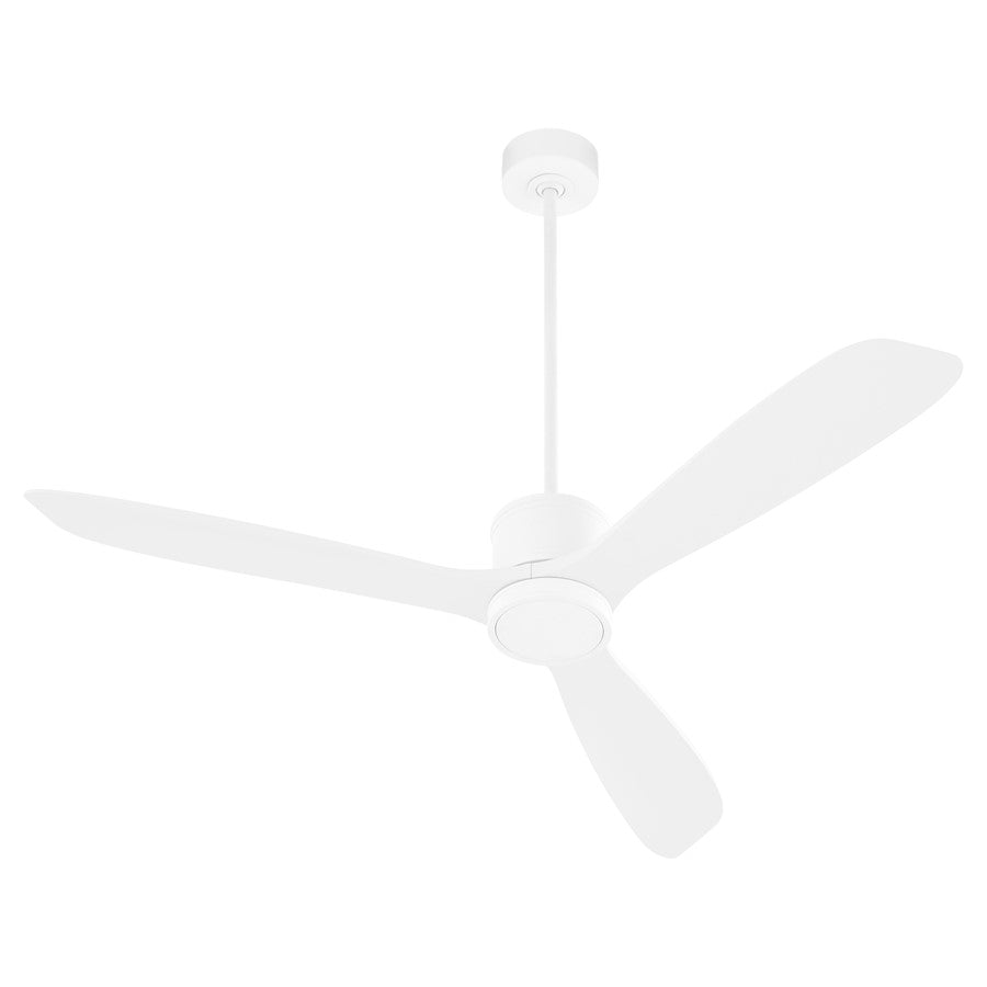 Quorum Portland 58" Wet Patio Fan, Studio White - 12583-8