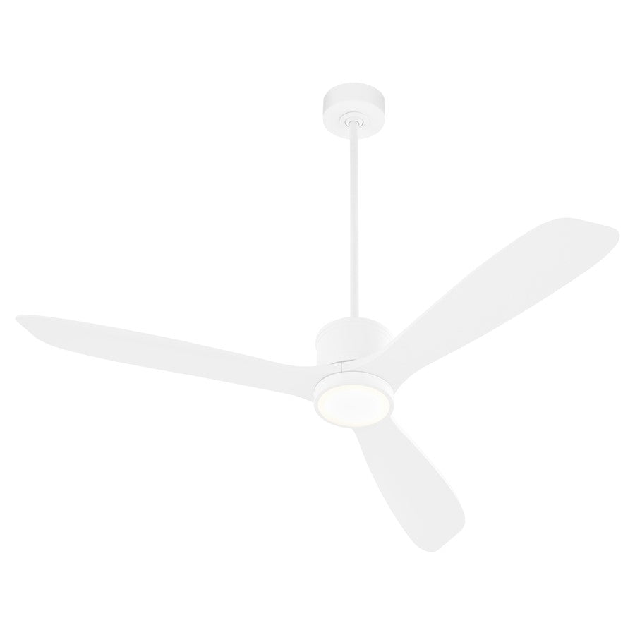 Quorum Portland 58" Wet Patio Fan, Studio White