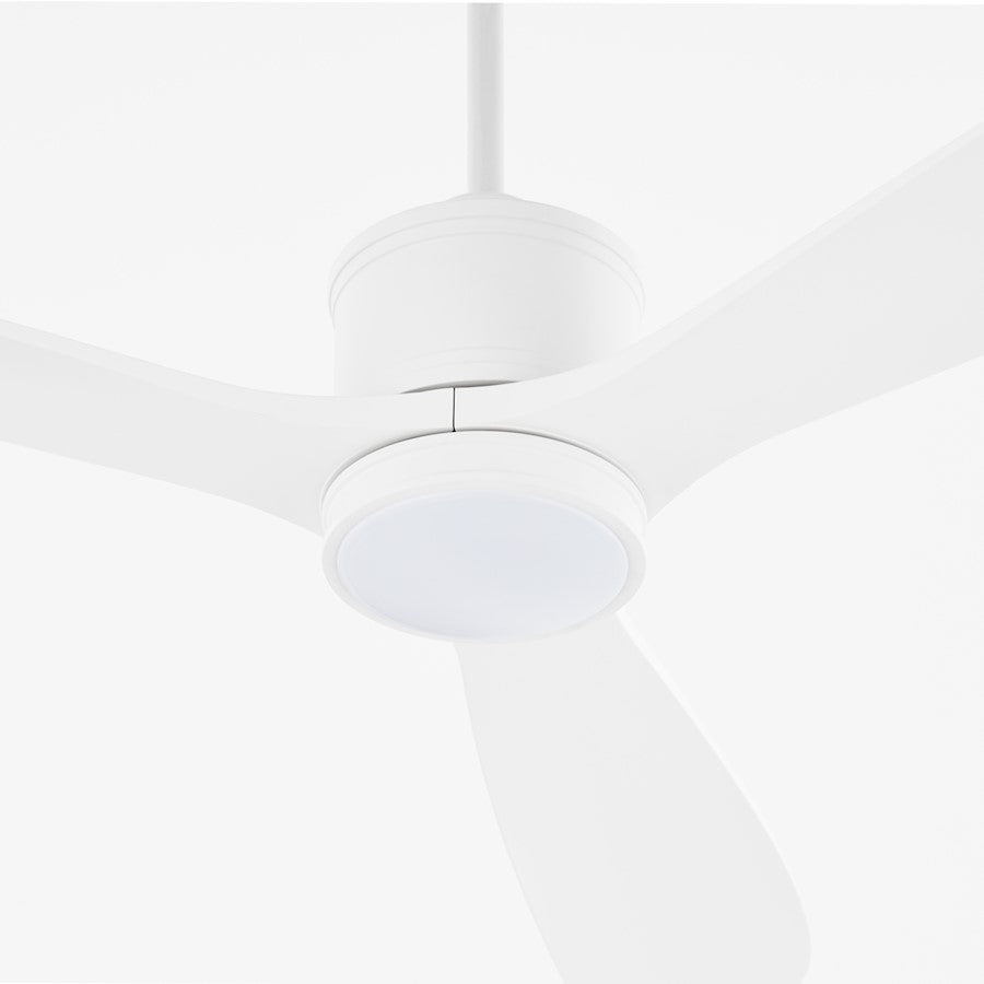 Quorum Portland 58" Wet Patio Fan, Studio White