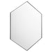 Quorum 28X40 Hexgon Mirror, Matte Black - 13-2840-59