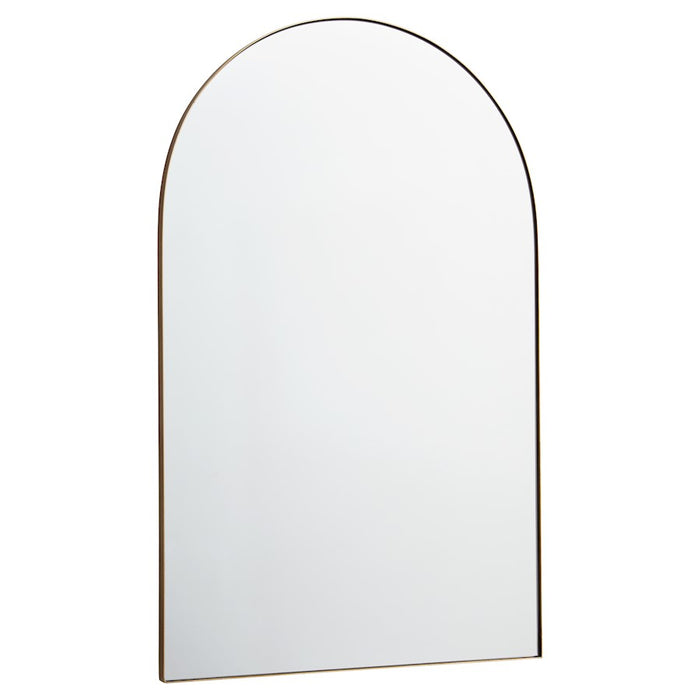 Quorum 24X38 Arch Mirror, Gold - 14-2438-21