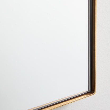 Quorum 24X38 Arch Mirror, Gold